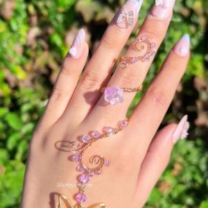 Vòng tay nối nhẫn cá tính