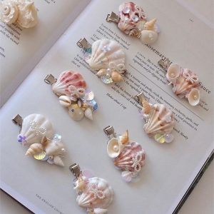 Kẹp vỏ sò ngọc trai